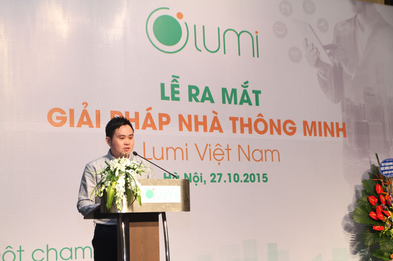(Ông Jacky Chan – Đại diện hãng linh kiện điện tử Vital System khẳng định Lumi Việt Nam là đối tác tin cậy