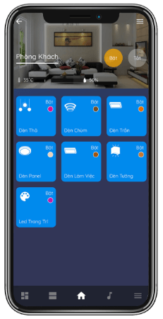 Giao diện app dễ sử dụng