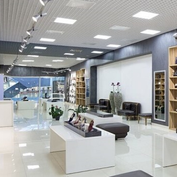 Chiếu sáng showroom