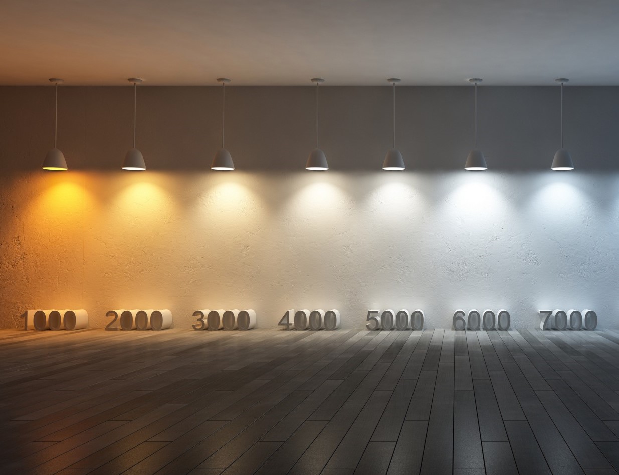 LED spotlights chiếu sáng thông minh với điều chỉnh nhiệt độ màu