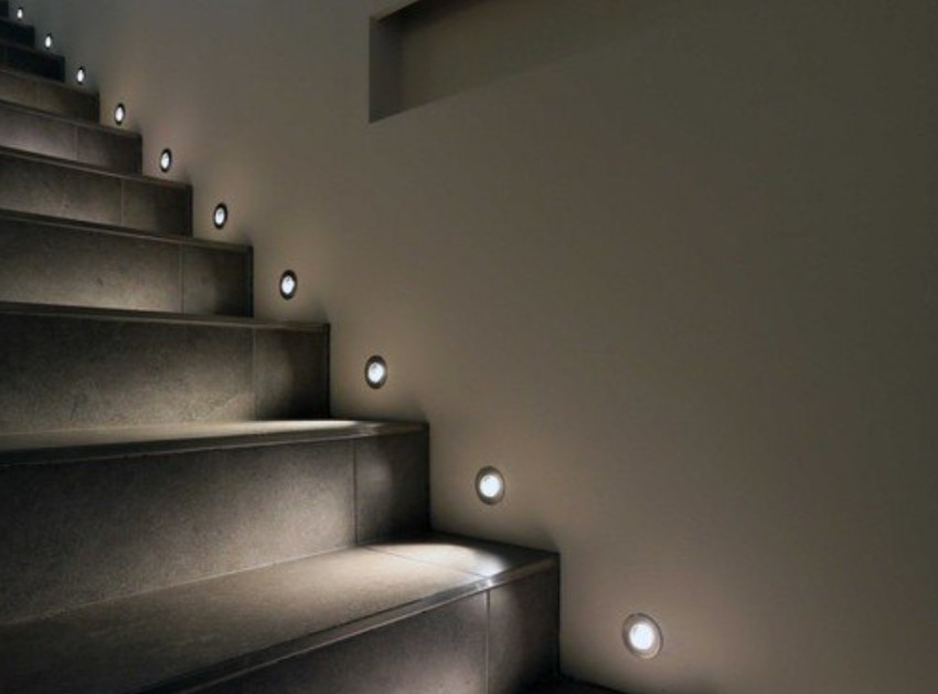 Cách lắp đèn LED cảm ứng cầu thang gắn tường
