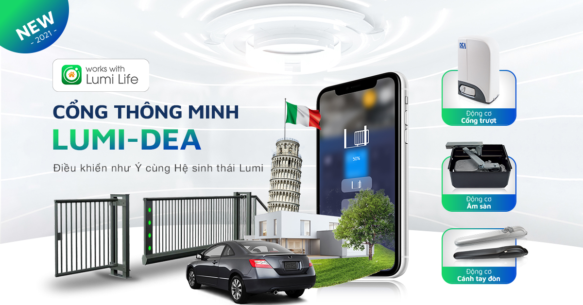 Lumi Việt Nam bắt tay cùng DEA (Italia) phát triển Cổng thông minh LUMI – DEA tích hợp vào hệ sinh thái Lumi