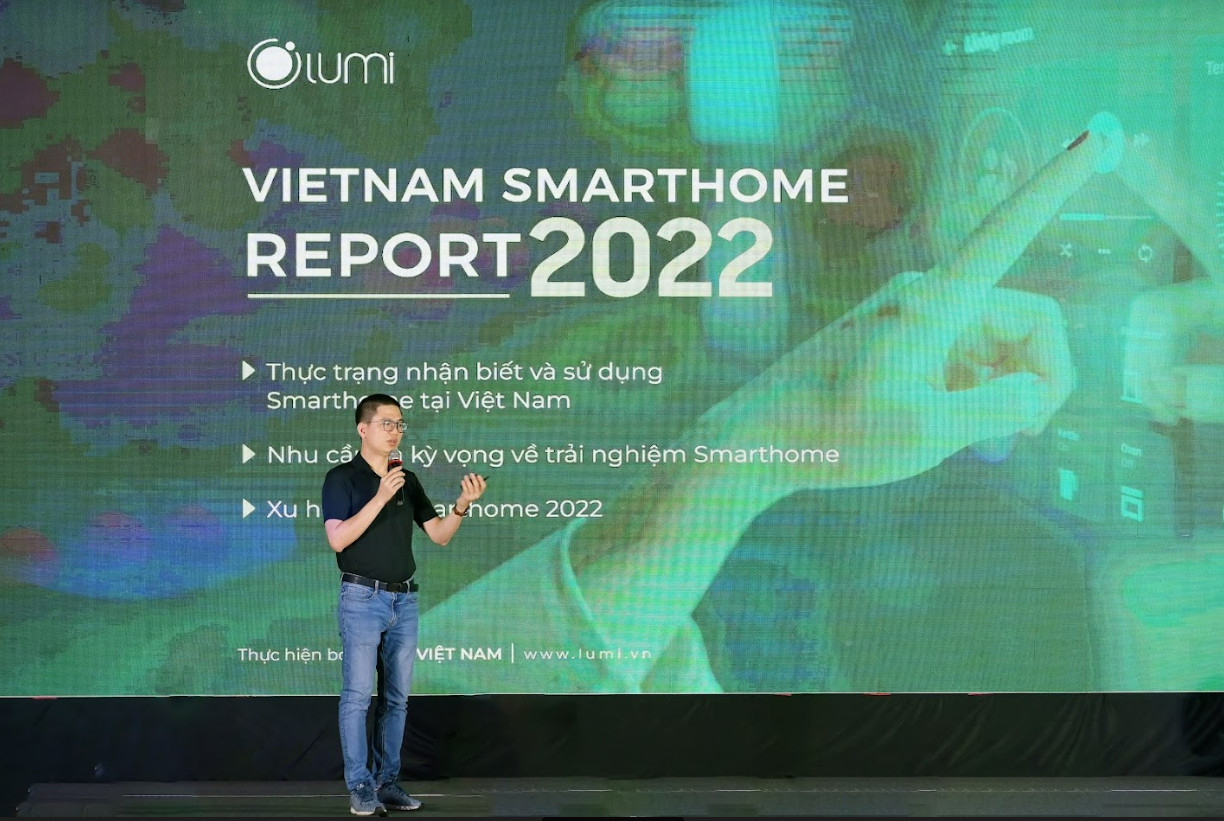 Chủ tịch HĐQT Lumi Việt Nam công bố Vietnam Smarthome Report 2022