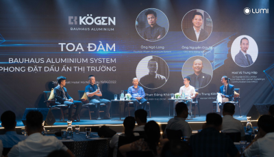 Lumi Việt Nam tham gia sự kiện “Ra mắt thương hiệu nhôm cao cấp KÖGEN” của Kenwin Group