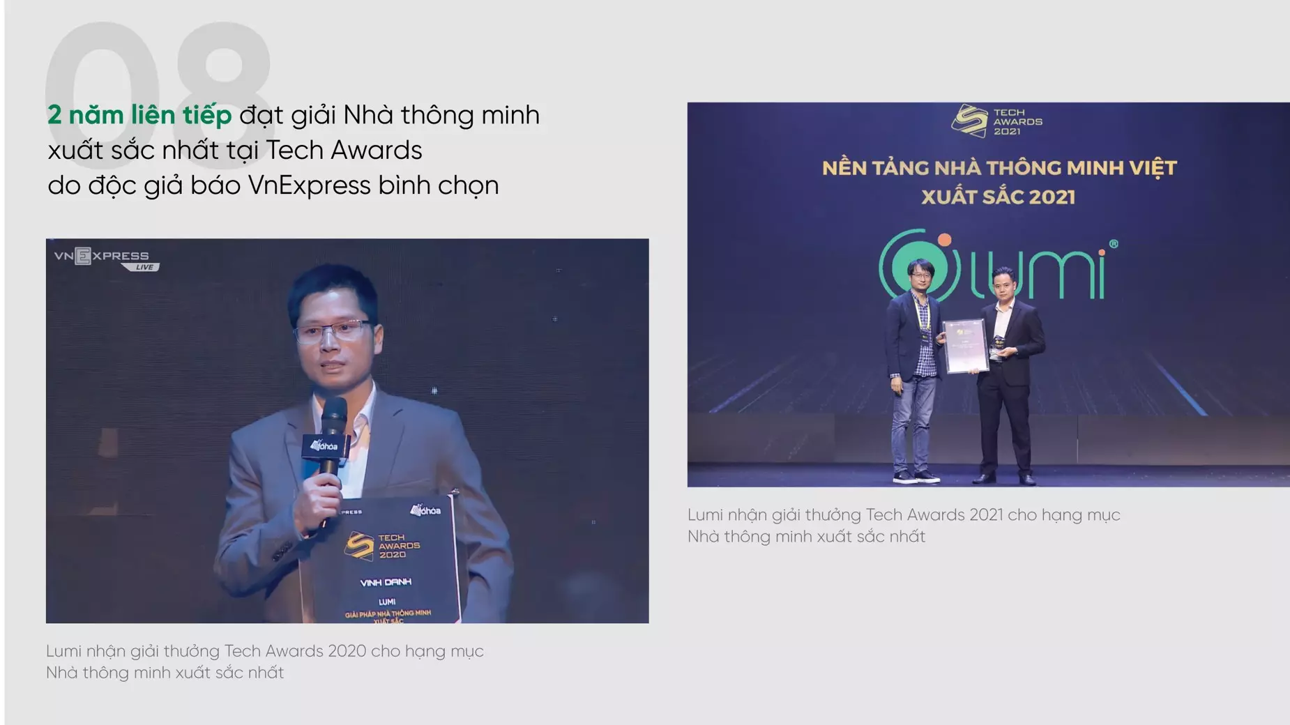 Lumi đạt danh hiệu nhà thông minh Việt xuất sắc 2 năm liên tiếp