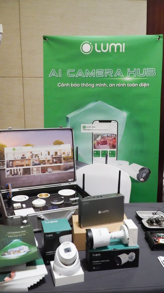 Lumi Việt Nam giới thiệu AI Camera Hub tại sự kiện