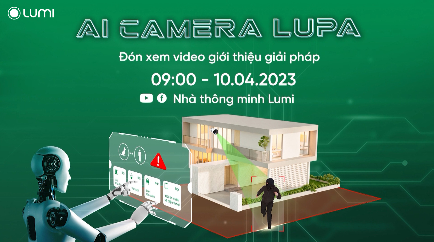 Đón đầu Chỉ thị Chính phủ về thiết bị camera giám sát, Lumi và Pavana sắp ra mắt giải pháp an ninh AI Make in Vietnam