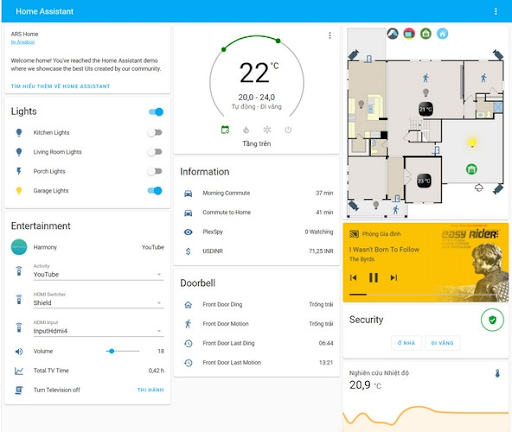Home Assistant giúp ngôi nhà của bạn trở nên hiện đại, an toàn và tiết kiệm hơn