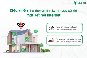 Lỗi kết nối internet: Nhà thông minh Lumi vẫn được điều khiển và hoạt động bình thường?!
