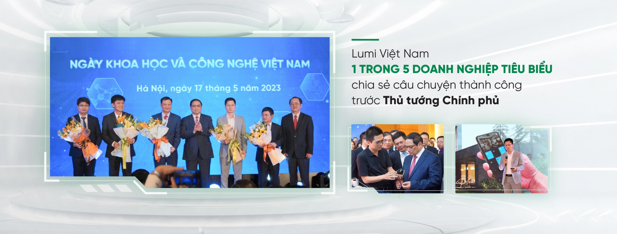 Lumi tại ngày khoa học và công nghệ Việt Nam