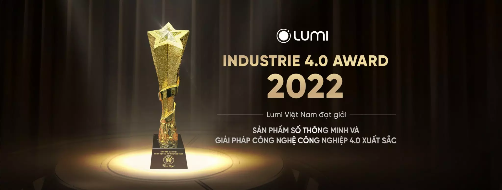 Lumi đạt giải industrie 4.0 award