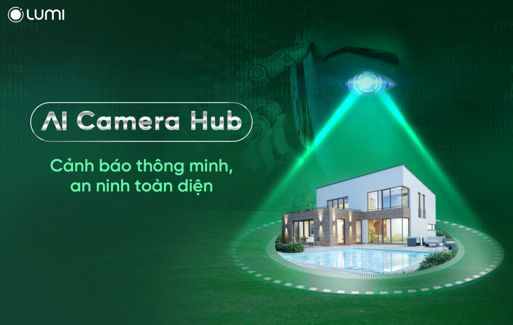 Giải pháp an ninh AI Camera Hub từ Lumi