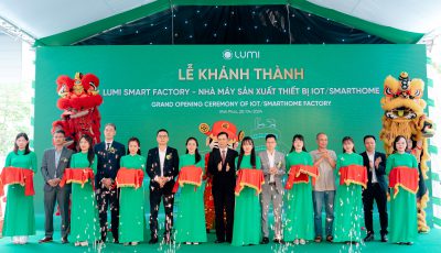 Lễ khánh thành Lumi Smart Factory