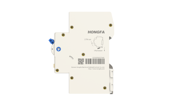 Ảnh mặt bên Aptomat chống giật Wifi