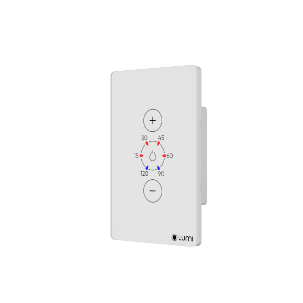 Công tắc bình nóng lạnh Wifi trắng 2