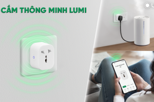 Ổ cắm thông minh Lumi: Hẹn giờ bật/tắt, giám sát tiêu thụ điện qua kết nối Wifi