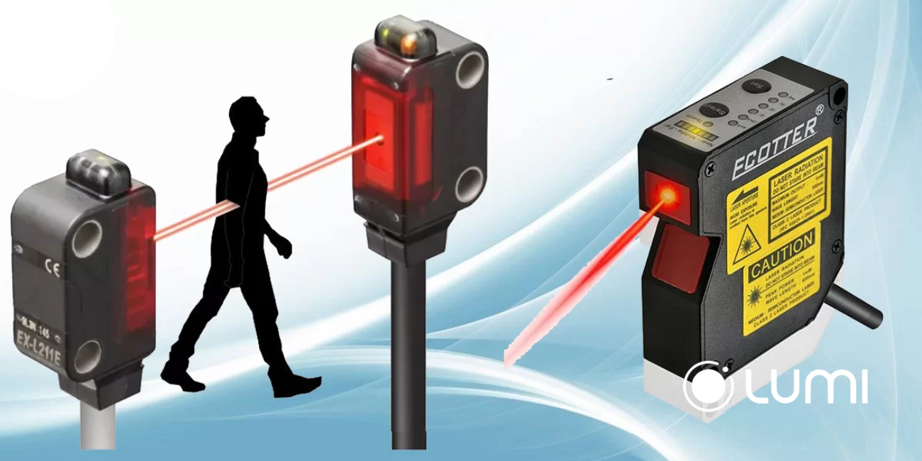 Cảm biến khoảng cách hoạt động thông qua việc phát tín hiệu vào không gian