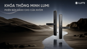 Khóa thông minh Lumi phiên bản cửa nhôm – Lựa chọn cho trải nghiệm nhà thông minh toàn diện