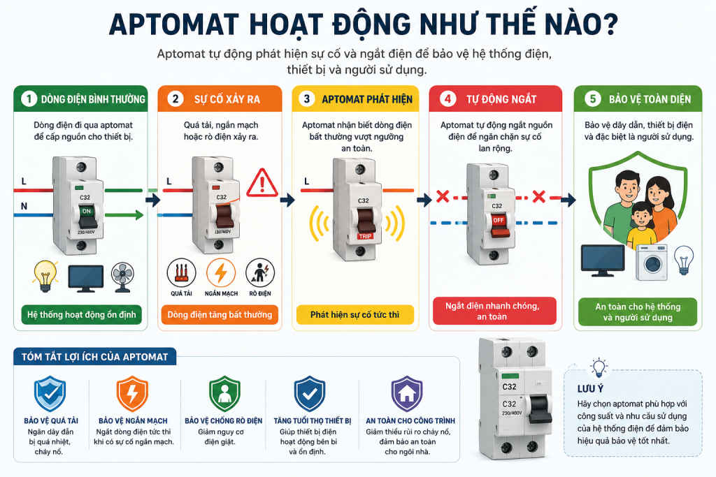 Cách Aptomat hoạt động