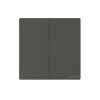 Công tắc cơ thông minh Lumes 2 nút Dark Grey