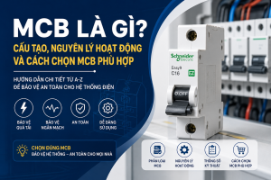 MCB là gì, cấu tạo nguyên lý và cách lựa chọn