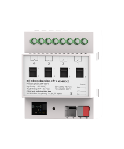 Bộ điều khiển đóng cắt 4 kênh KNX
